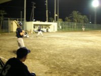 役場野球部ナイター