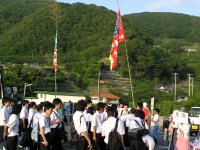 岩地修学旅行受け入れ