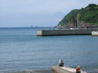 今日の石部海岸