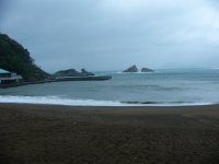 雲見，岩地海岸