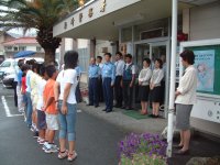 自転車安全運転県大会壮行会