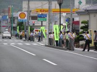 交通安全街頭指導