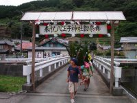 天王祭の子供神輿等