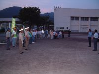 交通安全教室（照射実験）