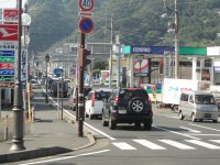 国道136号の様子