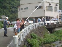 防災訓練（放水訓練）