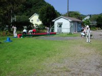 中川小学校奉仕作業