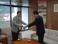 東電街路灯寄贈