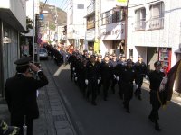 消防町内パレード