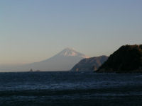 三浦海岸からの富士山