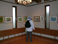 沼津美術協会主催による松崎町付近スケッチ展