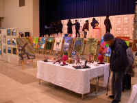 松崎高校・下田北高校との合同美術展が開催されました