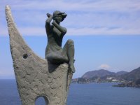 国道136号からの富士山