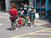 緑の羽募金活動