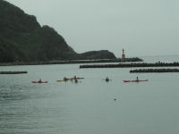 松崎海岸シーカヤック