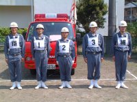 小型ポンプ車操法