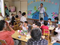 高齢者との交流会