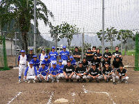 ボランティア野球チームウェルカムズ対ミクロンズ