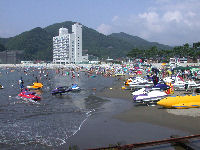 今日の松崎海水浴場