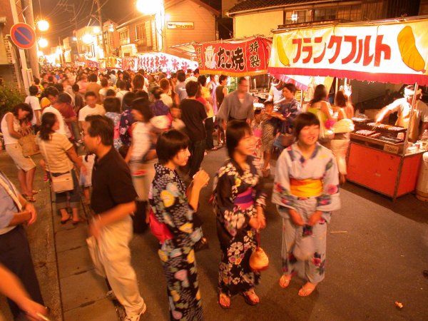 閻魔さん・夜店市