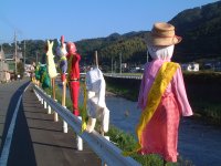 交通安全かかし