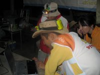 伊豆アドベンチャーレース、池代にGPS情報を出したところ