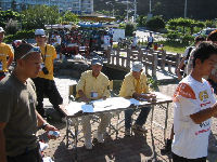 スタッフもラストスパート。