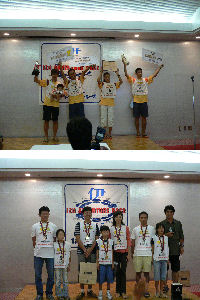 アドベンチャーレース・パパママキッズアドベンチャー表彰式