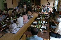 建久寺区の敬老会