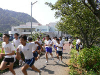 市町村対抗駅伝に向けて1回目のタイムトライアル