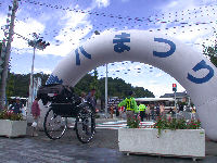 人力車伊豆松崎組快走中