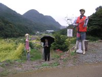 案山子コンテスト審査