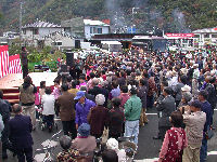 新沼謙治さんミニコンサート