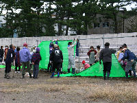 松崎海岸浜囲い