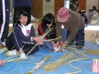 中小お飾り作り