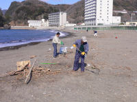 松崎海岸清掃