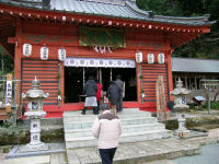 昼間の伊那下神社