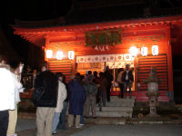 伊那下神社初詣