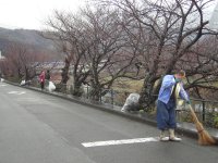 「花の日」一斉清掃