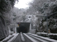 雪のバサラ峠