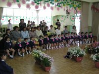幼稚園入園式 幼稚園入園式