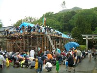 江奈公民館上棟式