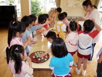 よもぎ団子つくり よもぎ団子つくり