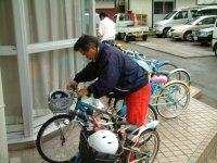 自転車点検 自転車点検