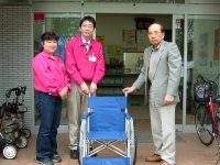 車椅子寄贈 車椅子寄贈