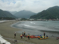 今日の松崎海岸