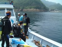 雲見海岸海底清掃