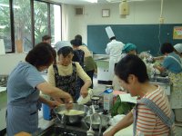 料理教室開講 料理教室開講