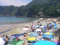 海水浴場オープン 海水浴場オープン