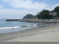 今日の石部海岸 今日の石部海岸